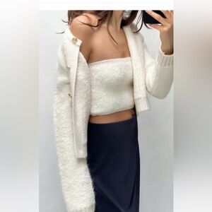 NWT Zara Knit Tube Top